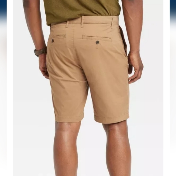 Men's size 42 Goodfellow chino shorts new! 9 inch inseam - Picture 2 of 3